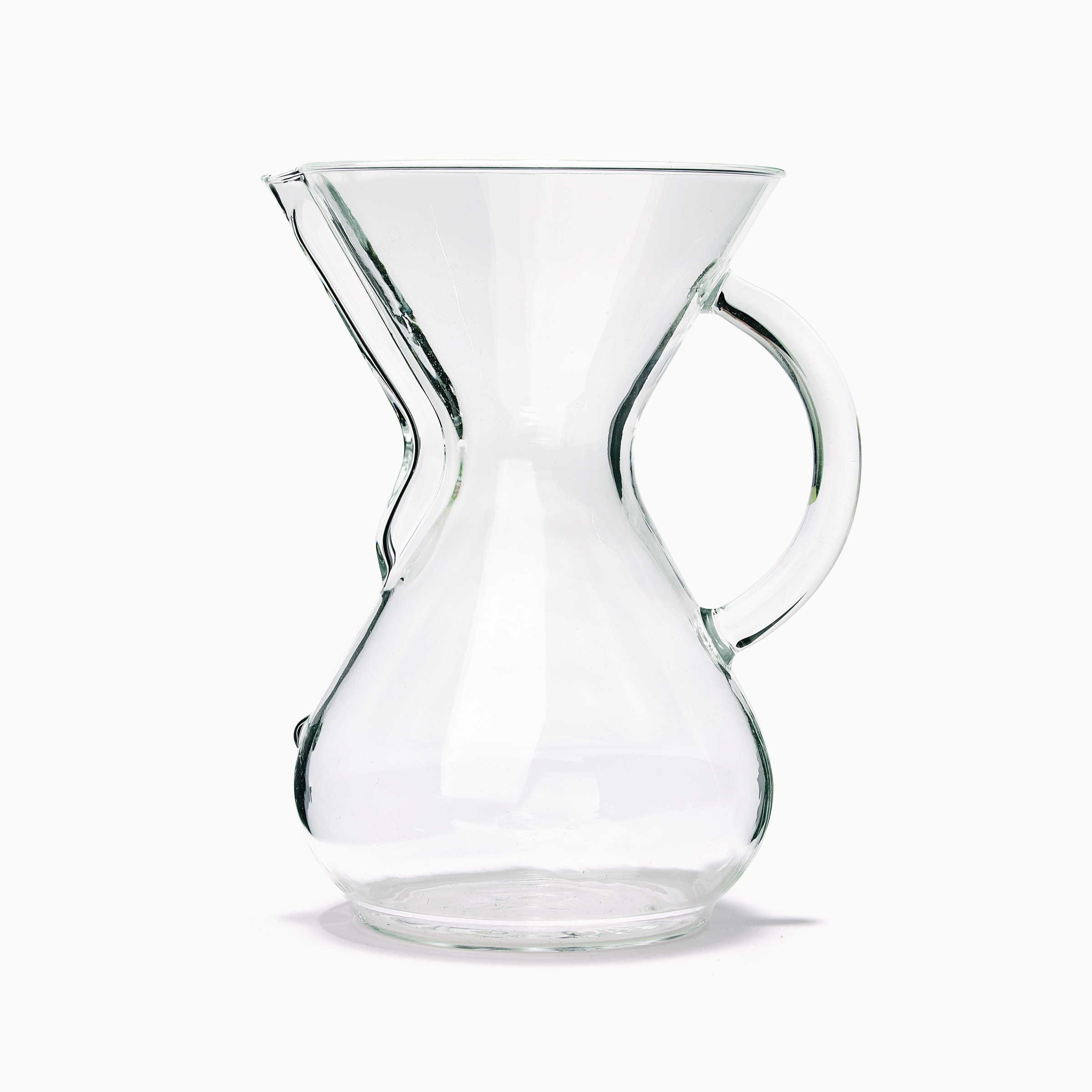 CHEMEX® Six Cup Glass Handle – Chemex Canada